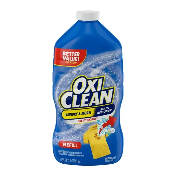 OxiClean Laundry Stain Remover Spray Refill, 56 oz.