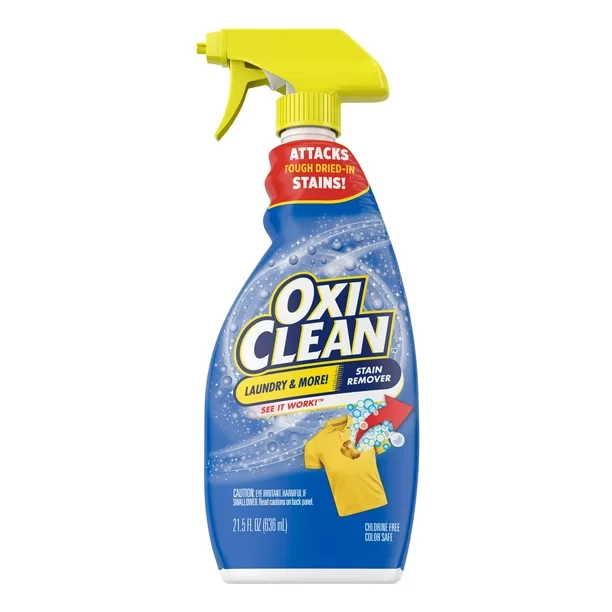 OxiClean Laundry Stain Remover Spray, Laundry Spot Stain Remover for Clothes, 21.5 Fl Oz