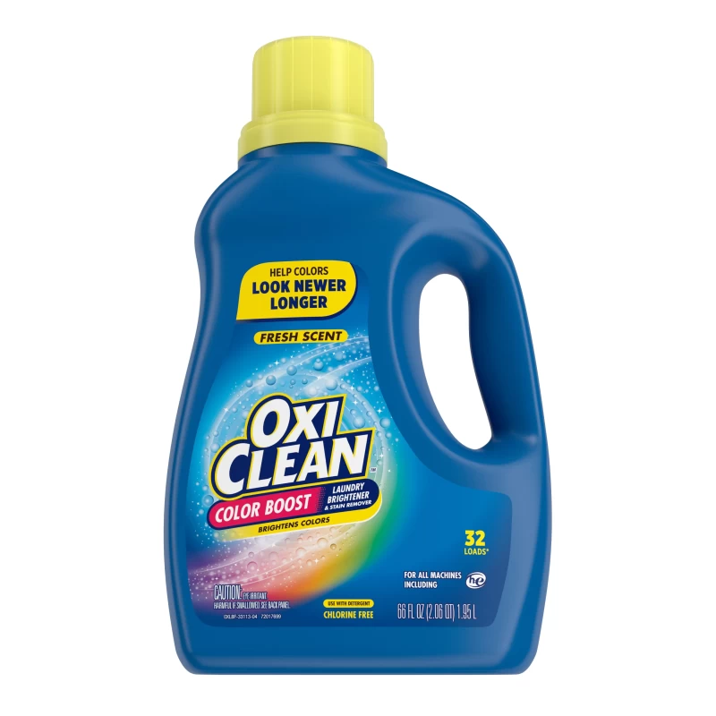 OxiClean Color Boost Color Brightener plus Stain Remover Liquid Fresh Scent 66 fl. oz.