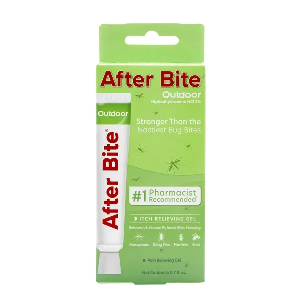 After Bite Outdoor Formula Pain Relieving Gel, Portable Instant Relief, Insect Bite Treatment .7 oz.