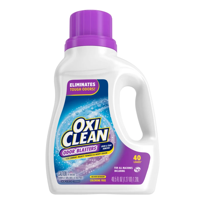 OxiClean Odor Blasters Odor Stain Remover Liquid Laundry Booster, 40 Oz