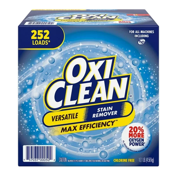 OxiClean Max Efficiency Stain Remover, 252 Loads